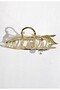 Stoned and Pearled Fish Tail Model Metal Hairpin - 11 cm - Stylish and Durable - 7