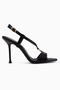 Susie Black Women's Thin Heeled Shoes - 2