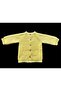 Seamless Hand Knitted Yellow Baby Cardigan - 2