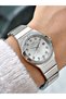 Special Design Steel Cord Steel Case Silver Color Women Wrist Watch 2057Mr - 3
