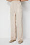 Pleated Wide Leg Trousers - 4