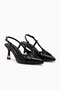 Vanesa Black Women's Heeled Shoes - 3