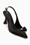 Sonia Black Buckle Women's Heeled Shoes