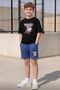Busekids Boys' Multi-Colored Printed Summer Favorite Shorts Set