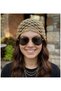 Macrame Hair Band Glittery Handmade Bandana Bohemian Hair Accessory Summer Knitted Stretchy Women's Hair Band - 2
