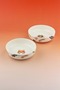 Fish 2 Pieces Porcelain Salad Bowl - 2