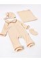 Set 4 piese bebe Kriss, model crem - 4