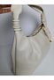 Women's Beige Shoulder Daily Bag - 7