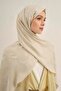 Lyocell Viscon Shawl - Wave Pattern 1 - Stone 04 - 4