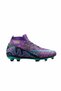 Air Lig Krampon - Halı Saha Purple Galaxy Series High-Top Football Shoes - 4