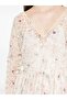 Cotton Blend Embroidered Short Dress - 5