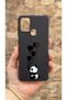 Oppo A15/A15S Compatible Hearted Panda Patterned Silicone Shock Absorbing Classic Protected Rubber Case - 2