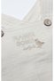 Baby Boy Organic Muslin Salopet Set with Dinosaur Embroidery for Summer - 3