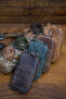 Genuine Leather Crossbody Bag with Phone Compartment - 4