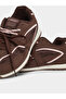 Textured Lace-Up Retro Sneakers - 3