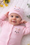 Rabbit Detailed 2-Piece Baby Set - 8