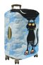 (My # 159 Askida Cat) Colorful Case for Luggage - Medium Size - 5
