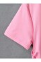 Girl's 3-Pack Tiny Hearts Printed Combed Cotton T-Shirt (Pink-Black-White) - 5
