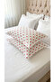 2 Pieces Heart Patterned Flounce Cotton Fabric Pillowcase 50 X 70 - 2