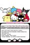 Hello Kitty White Pantyhose Matte Opaque New Figure - 2