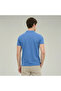Mb Ct953 Men's Blue Polo Neck T-Shirt - 2