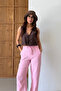 Muslin Linen Wide Leg Palazzo Trousers - 5