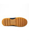 3319 Navy Blue Nubuck Leather Men's Casual Shoes - 5