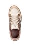 Comfortable Fit Lace-Up Sneakers for Daily Use Beige - 5