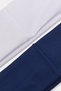 2 Pieces White-Navy Blue Elastane Jersey Hair Band