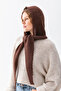 Soft Textured Tie-Up Balaclava Hooded Beanie Women's Winter Headgear Comfortable Stylish Use - 5