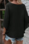 New Season Women's Short Sleeve V-Neck Loose Viscose Blouse - 7
