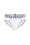 Men's White Ribbed Slip Underwear