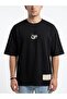 Boxy Fit T-Shirt for Men & Women | Premium Cotton with Persian Map Print & Patchwork Design - 3