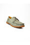3318 Gray Nubuck Leather Men's Casual Shoes