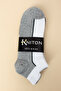 Mixed Plain Cotton Combed Cotton Men's Booties Socks 5 Pairs Economic Package Seamless Toe Socks - 6