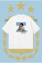 Maradona Argentina Cup Oversize Boxy Fit Unisex 100% Cotton Tshirt – Printed T-Shirt |   Streetwear