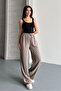 Women's Wide Leg Palazzo Pants with Pockets - 2