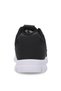 Comfortable Fit Lace-Up Sports Shoes Daily Use Black - 6