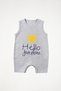 2-Piece Shine Baby Boy Romper Set Oeko-Tex ®   100% Cotton |   Summer Sleeveless and Short-Legged |   With Economical Price - 2