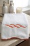 Set of 3 Kitchen and Hand/Face Towels 30X50 cm 100% Cotton - 4