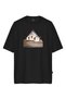Men's Skateboard Themed Printed Oversize Short Sleeve T-Shirt