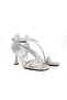 053-098 Silver Women's Heeled Shoes - 4