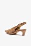 Winky Sigaro Suede Leather Women's Perforated Heeled Shoes - 4
