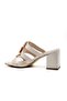 045-849 Beige Women's Heeled Shoes - 3