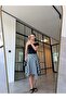 Asymmetric Plaid Skirt - 7