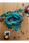 Floral Batik Patterned Soft and Cuddly Kare Shawl That Wraps You in Love, with Tassels