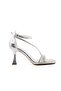 053-098 Silver Women's Heeled Shoes