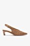 Winky Sigaro Suede Leather Women's Perforated Heeled Shoes