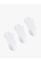 Set of 3 Basic Cotton Invisible Socks - 2