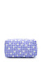 Zc263 Fabric Women's Makeup Bag Lilac Plaid